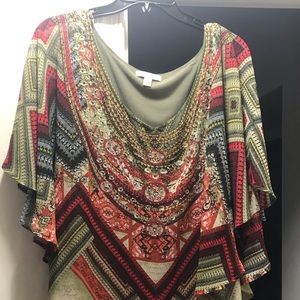 Poncho shirt
